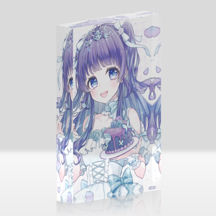 （透明）アクリルブロック - 100x148mm