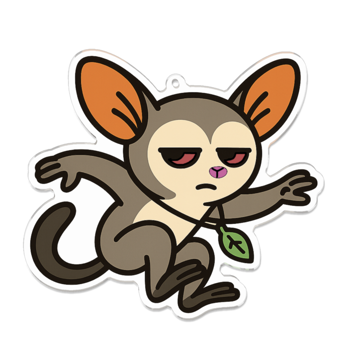 アクリルキーホルダー - 100 x 100 (mm)