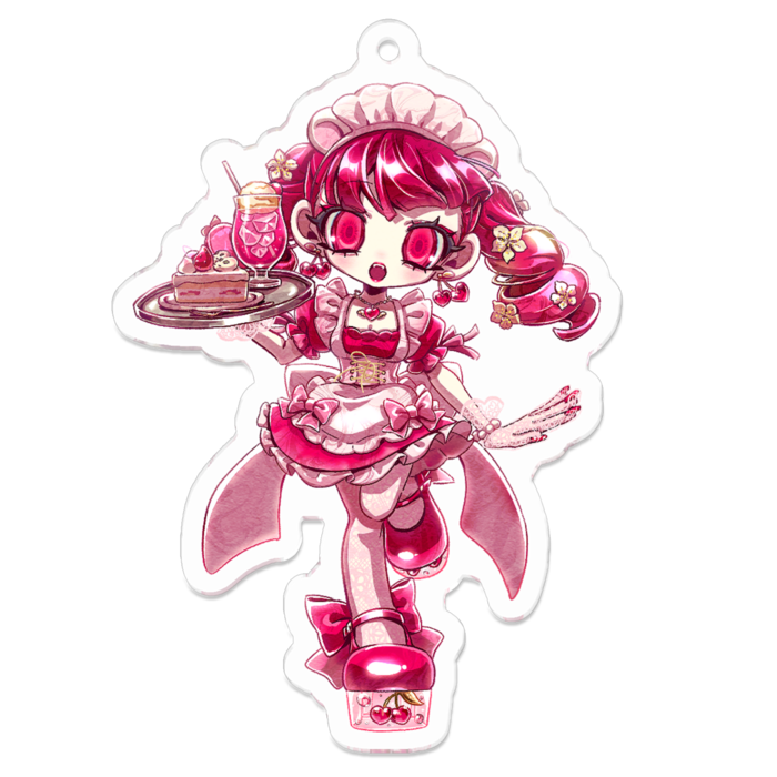 アクリルキーホルダー - 70 x 70 (mm)