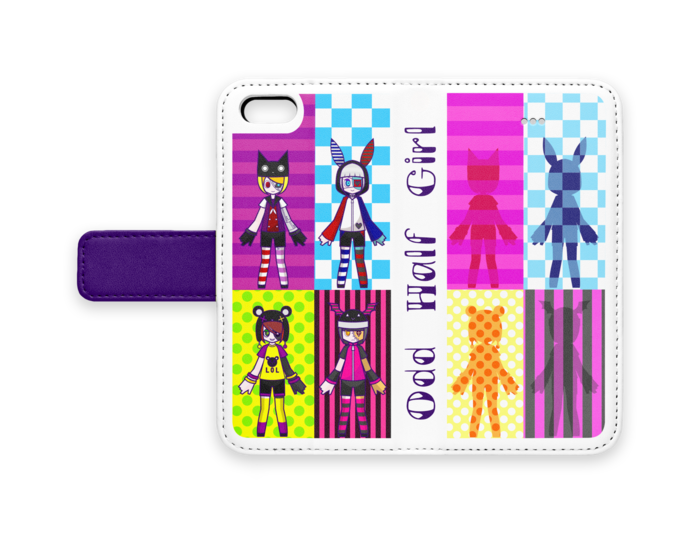 手帳型iPhoneケース - iPhone 5 / SE - ストラップ穴 なし