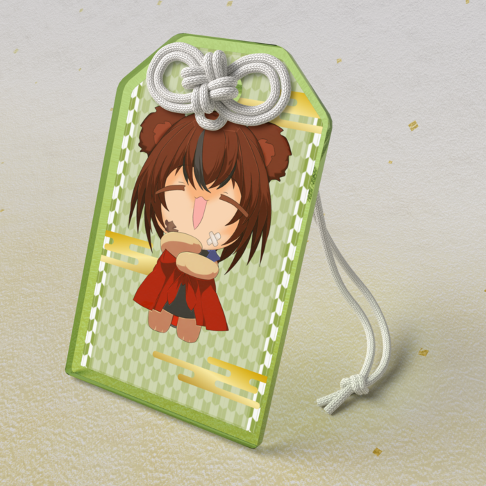 アクリルお守り - 50 × 80mm