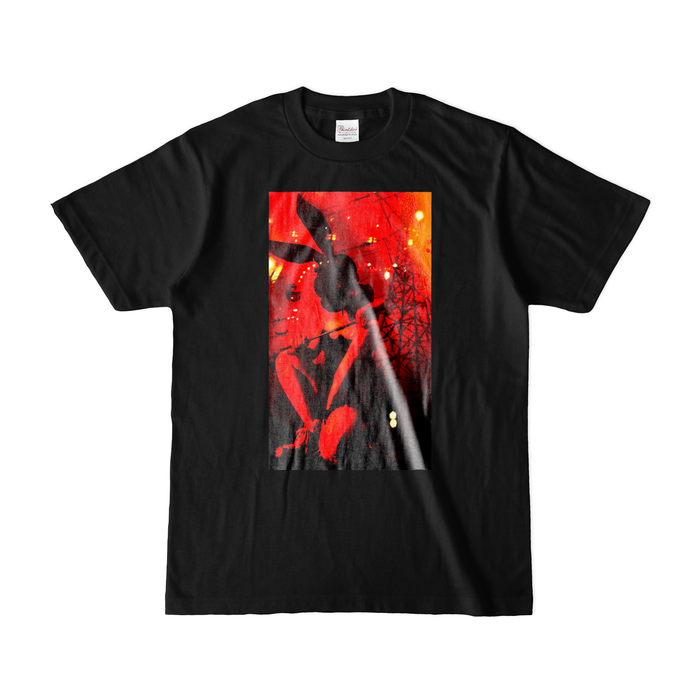 カラーTシャツ(濃色) - S - ブラック