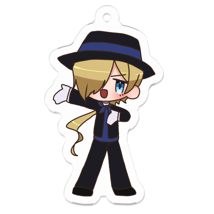 アクリルキーホルダー - 50 x 50 (mm)