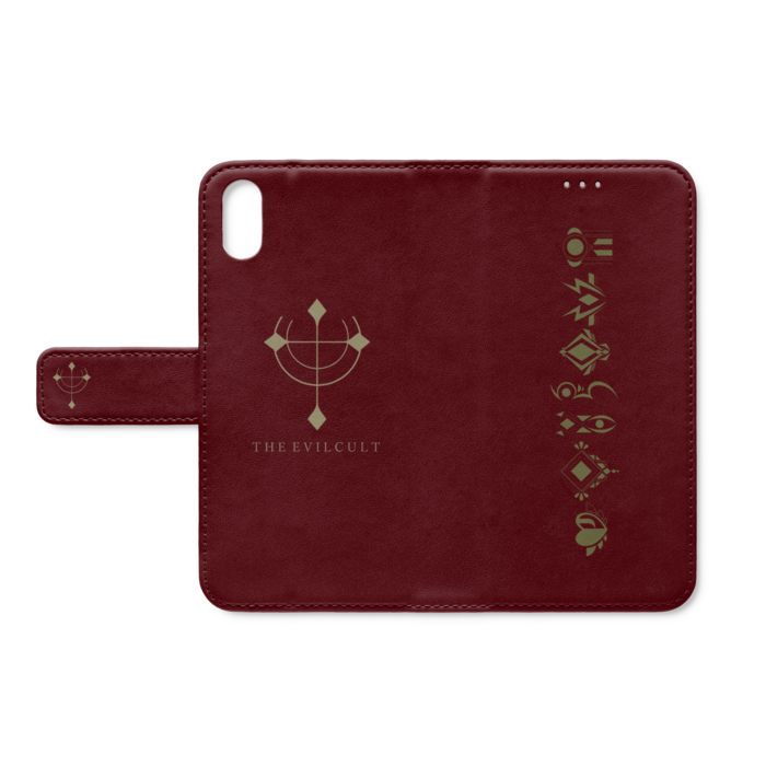 手帳型iPhoneケース - iPhone XS / X - ストラップ穴 なし