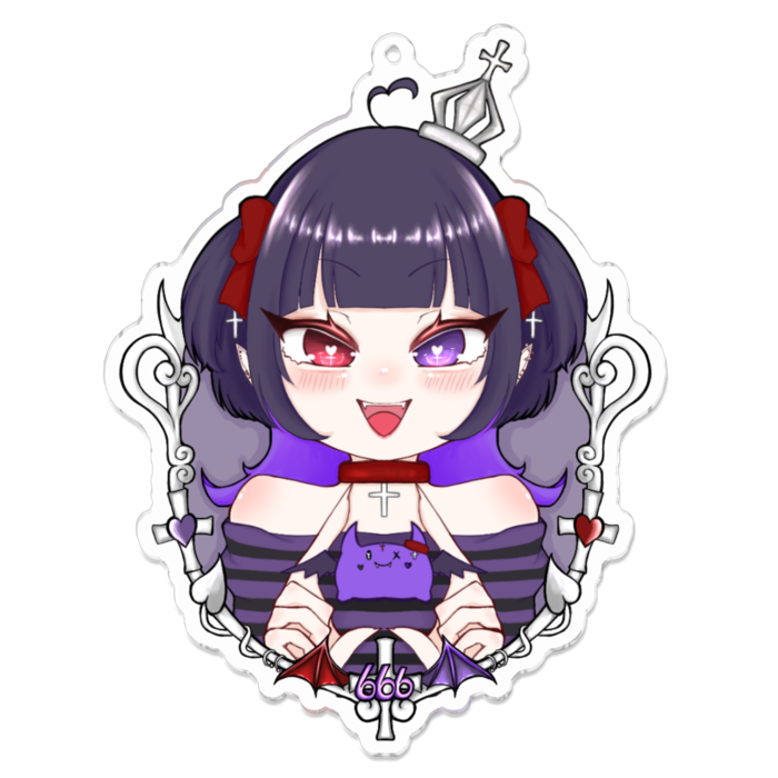 アクリルキーホルダー - 100 x 100 (mm)(1)