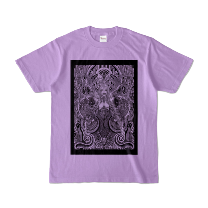 カラーTシャツ - S - ライトパープル (淡色)