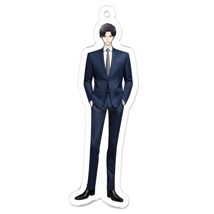 アクリルキーホルダー - 70 x 70 (mm)