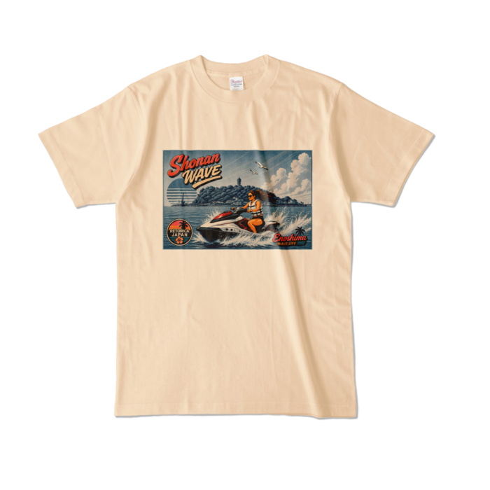 カラーTシャツ - L - ナチュラル (淡色)