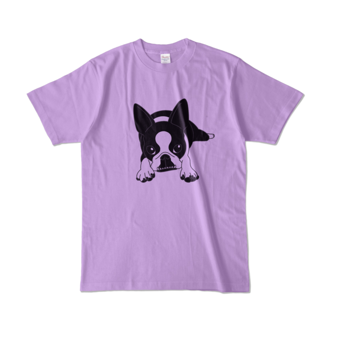 カラーTシャツ - L - ライトパープル (淡色)