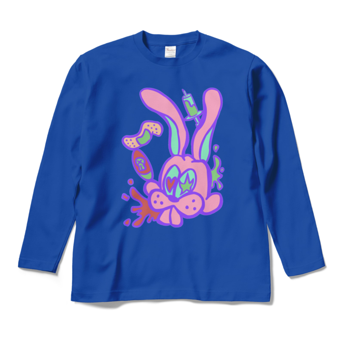ロングスリーブTシャツ - M - ロイヤルブルー