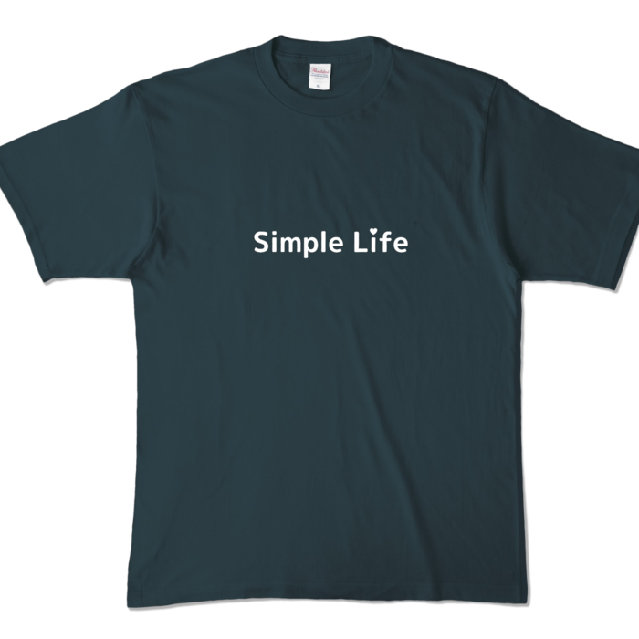 カラーTシャツ❤　デニム　XL