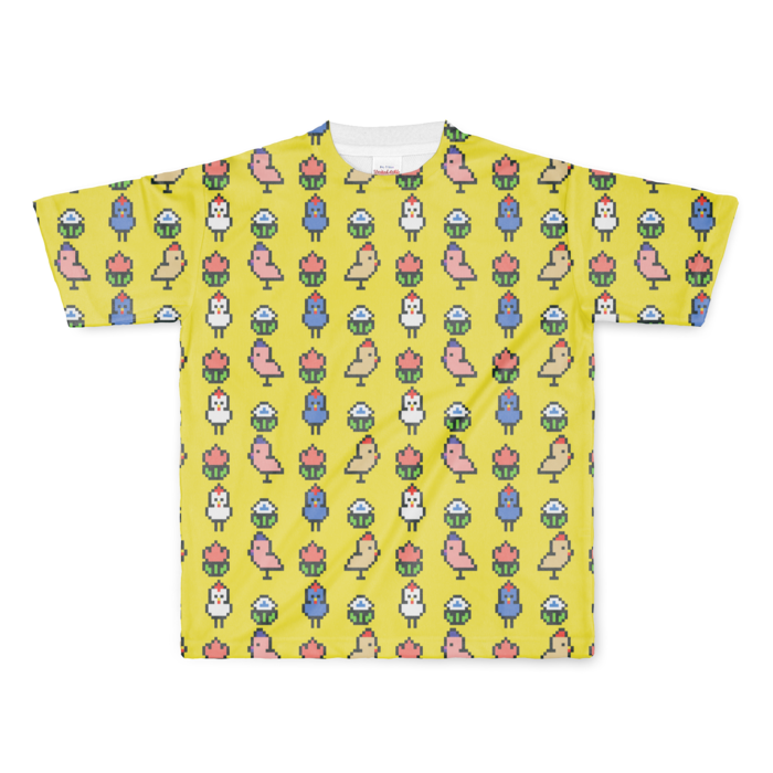 フルグラフィックTシャツ - L - 両面印刷