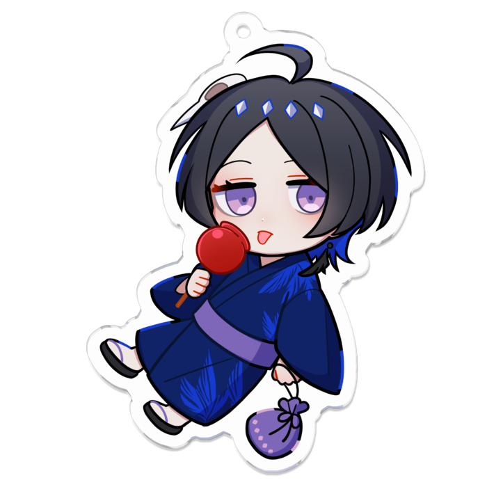 アクリルキーホルダー - 70 × 70 (mm)