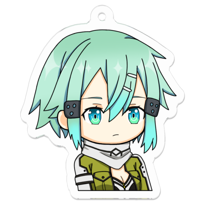 アクリルキーホルダー（コーティング） - 50 x 50 (mm)