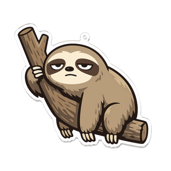 アクリルキーホルダー - 100 x 100 (mm)