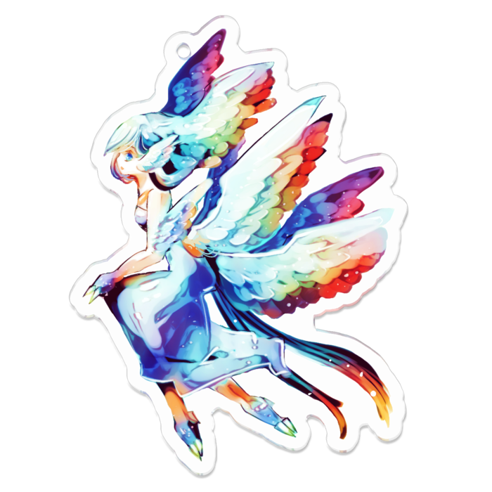 アクリルキーホルダー - 70 x 70 (mm)