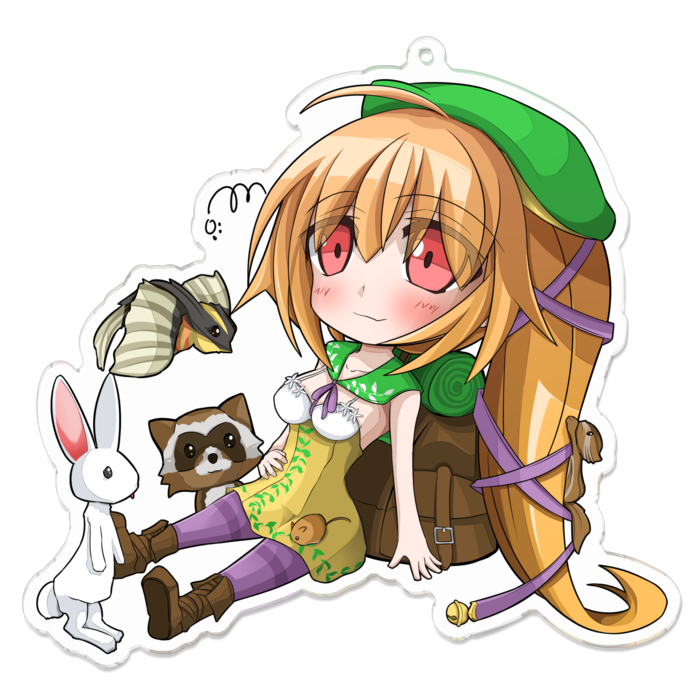 アクリルキーホルダー - 100 x 100 (mm)