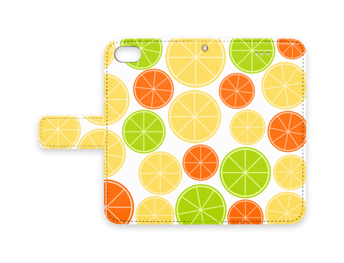 手帳型iPhoneケース - iPhone 8 / 7 - ストラップ穴 あり