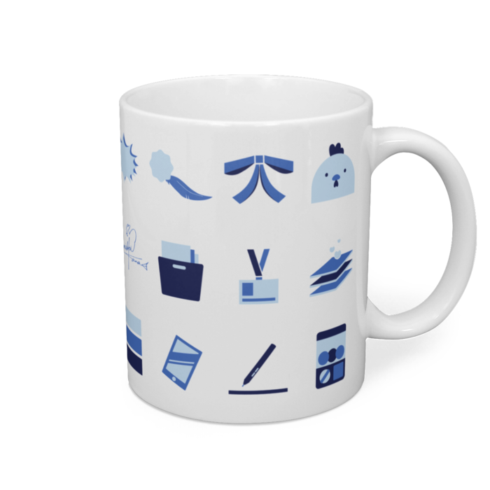 マグカップ 白 勇者