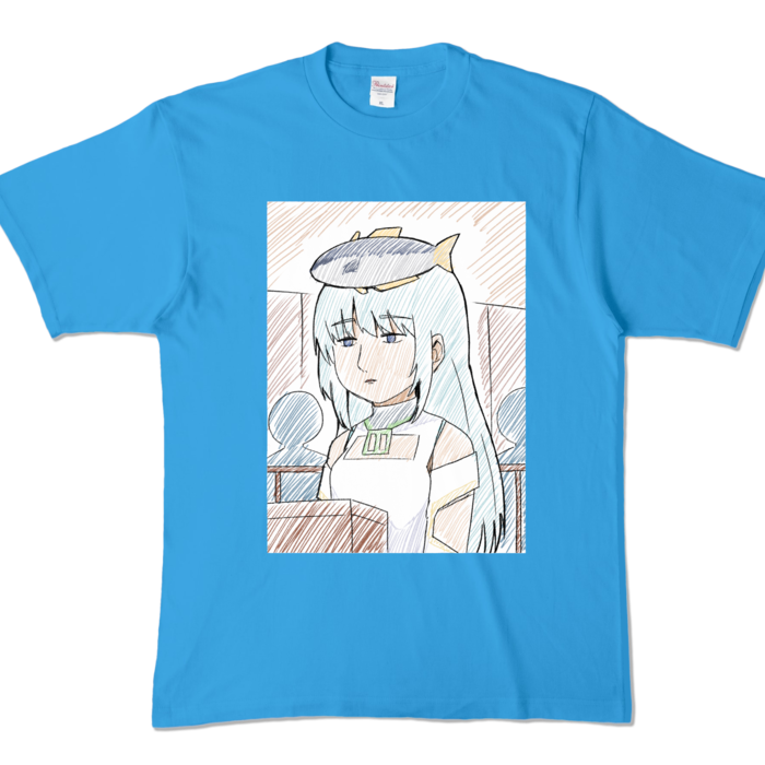 カラーTシャツ - XL - ターコイズ (濃色)