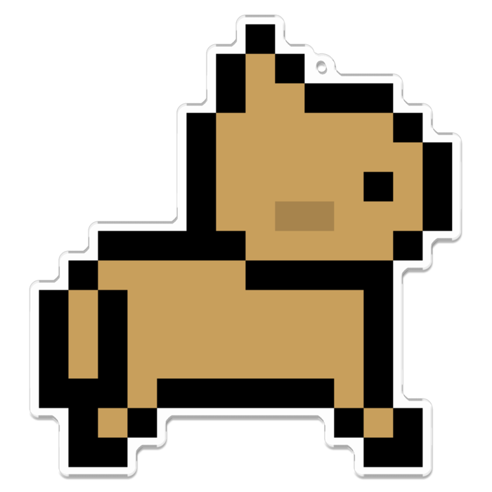 アクリルキーホルダー - 100 x 100 (mm)