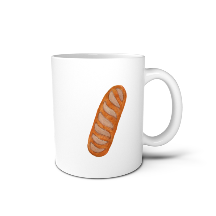 マグカップ - 直径 8 cm / 高さ 9.5 cm