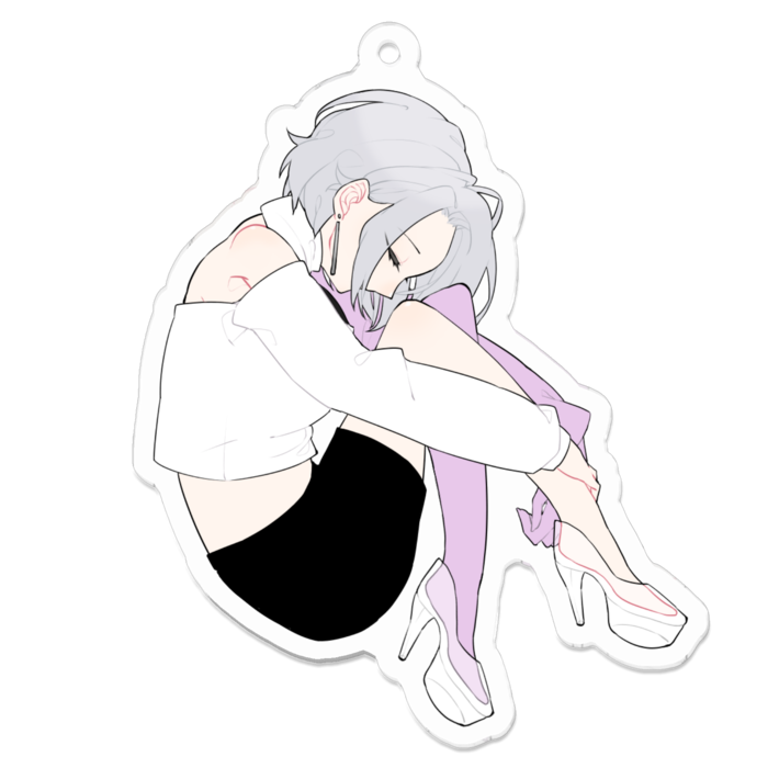 アクリルキーホルダー - 70 x 70 (mm)