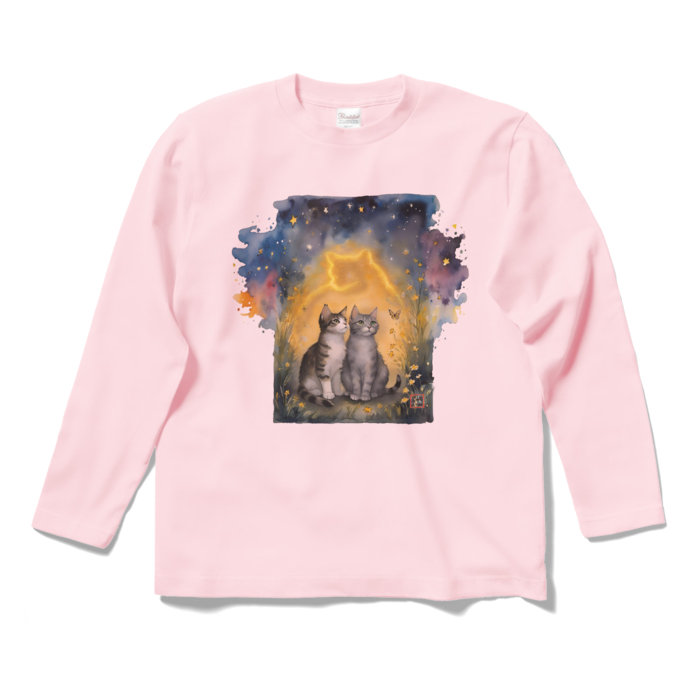 ロングスリーブTシャツ - S - ライトピンク