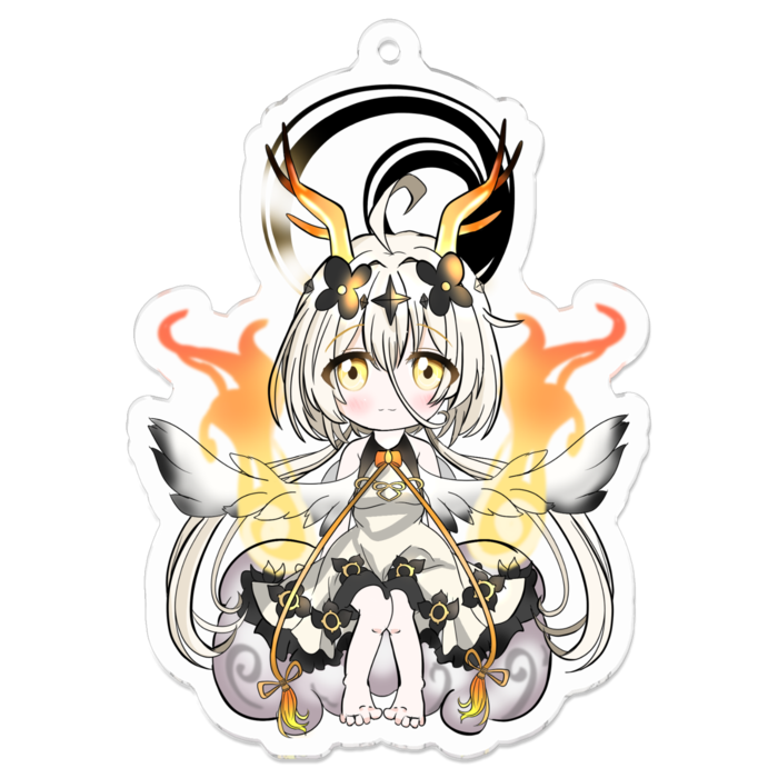 アクリルキーホルダー - 70 x 70 (mm)