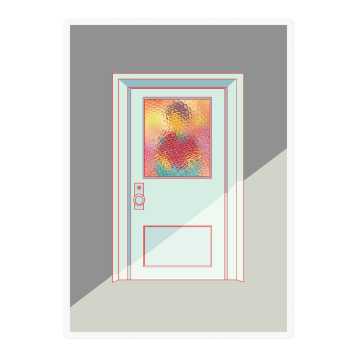ステッカー - 100 x 100 (mm)(17)