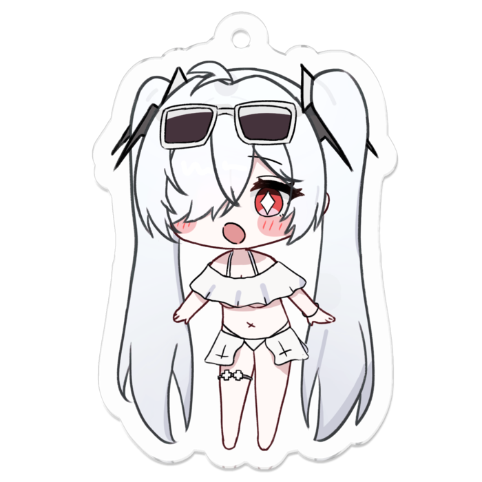 アクリルキーホルダー - 50 x 50 (mm)