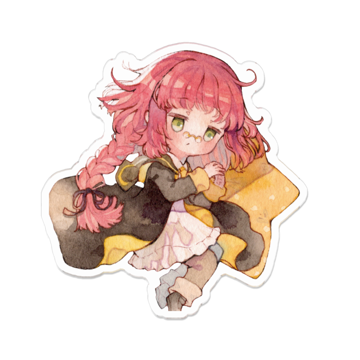 アクリルバッジ - 70 x 70 (mm)