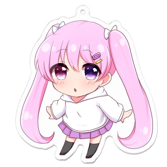 アクリルキーホルダー - 70 x 70 (mm)