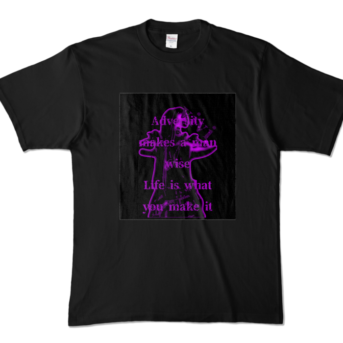 カラーTシャツ - XL - ブラック (濃色)