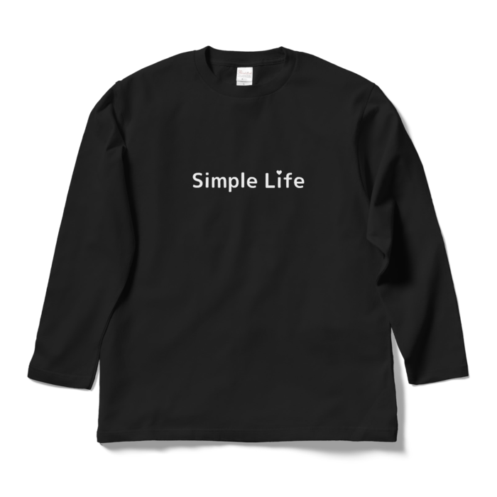 ロングスリーブTシャツ❤　黒色　L