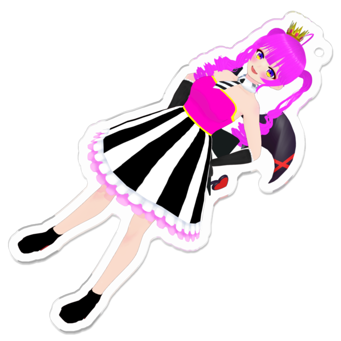 アクリルキーホルダー - 70 x 70 (mm)