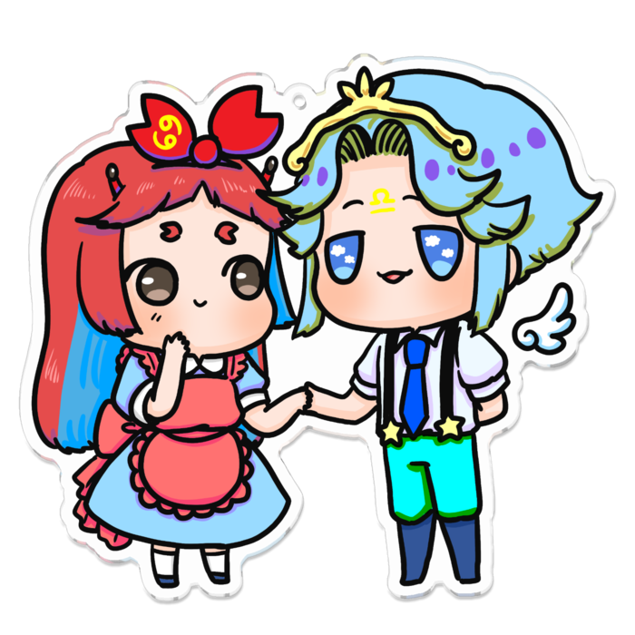 アクリルキーホルダー - 100 x 100 (mm)