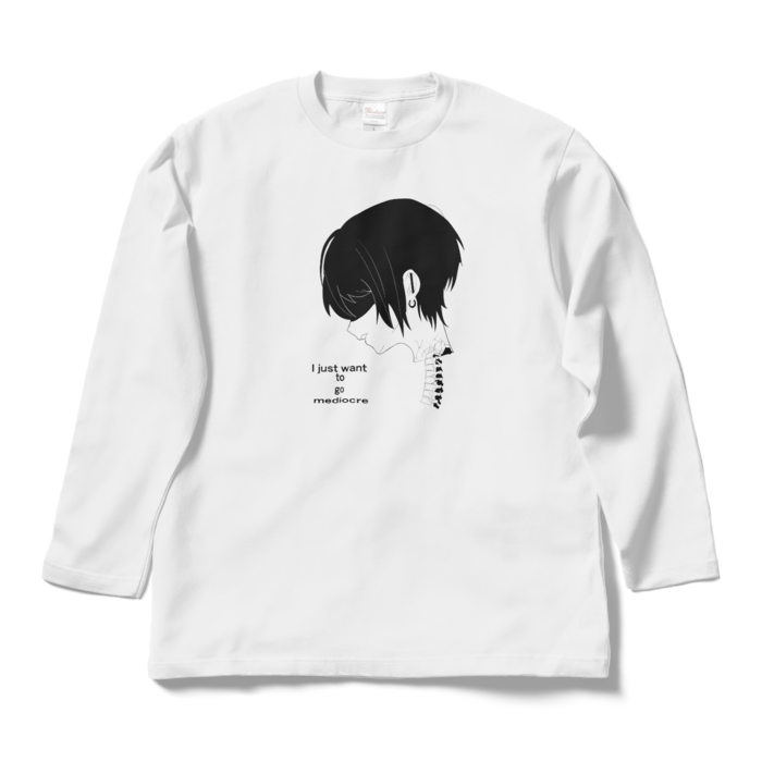 ロングスリーブTシャツ - L - ホワイト