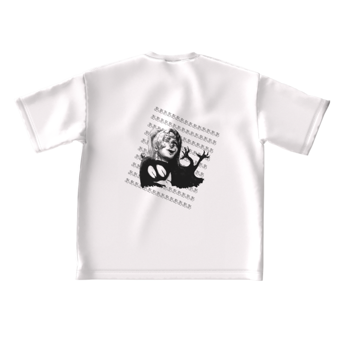 ビッグシルエットTシャツ - L - 背面