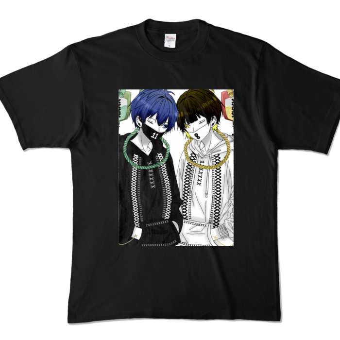 カラーTシャツ - XL - ブラック (濃色)
