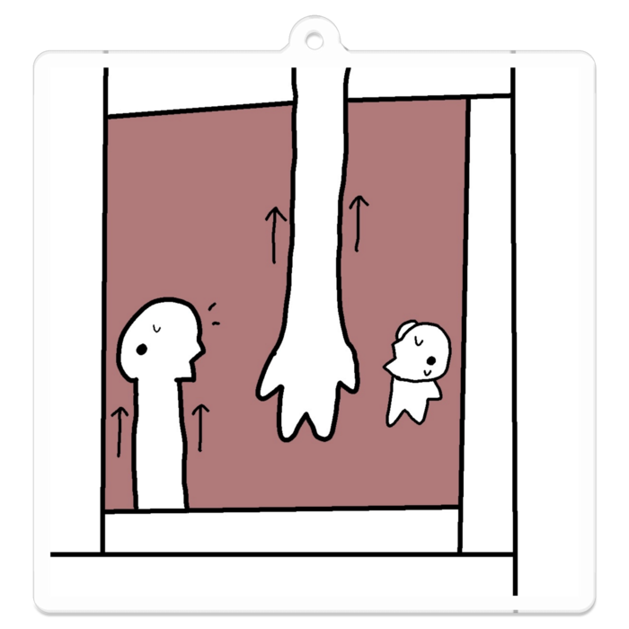 9.ろくろ首が自分の首の長さに挑戦！