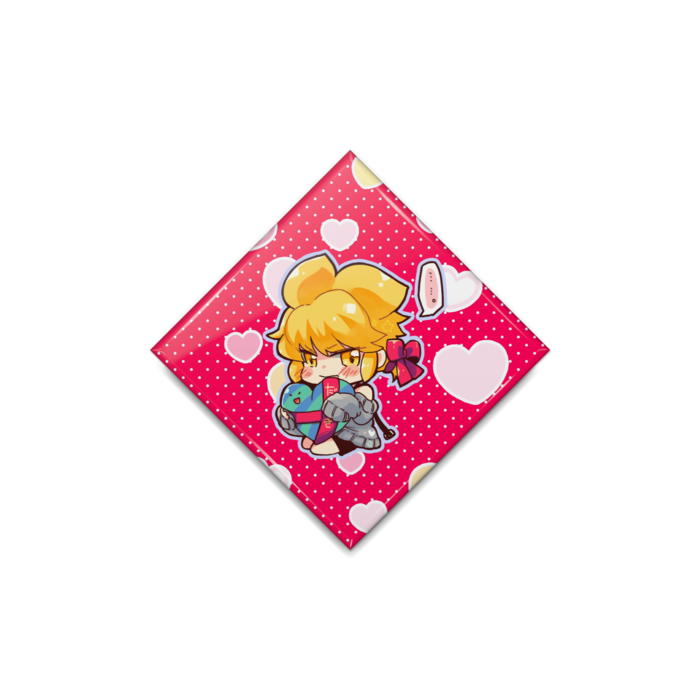 缶バッジ - ひし形40mm