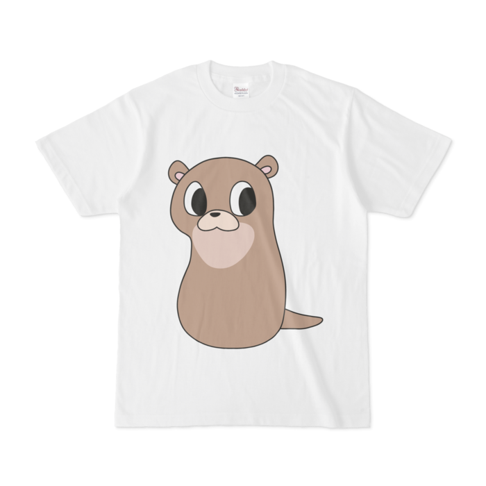 カワウッソのTシャツ - S - 白