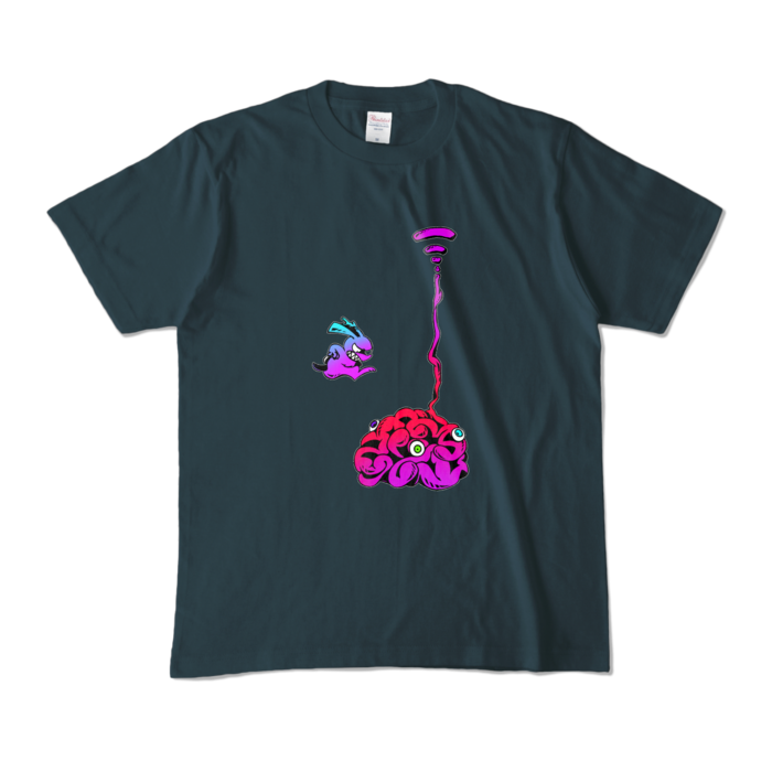 カラーTシャツ - M - デニム (濃色)(1)