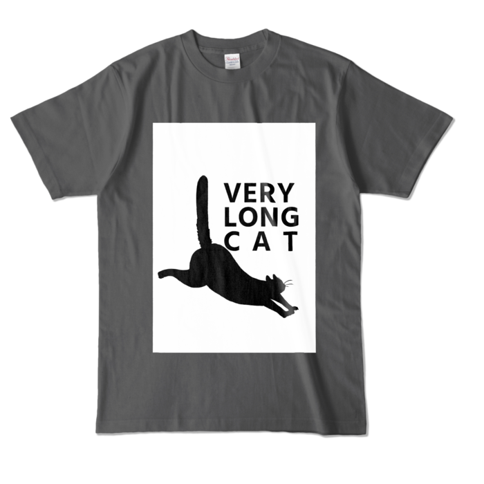 カラーTシャツ - L - チャコール (濃色)