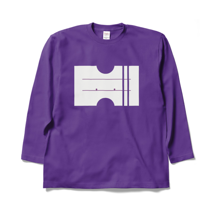 ロングスリーブTシャツ - XL - パープル