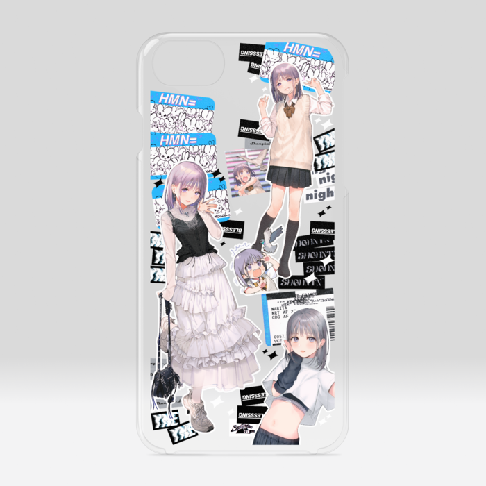クリアiPhoneケース - iPhone 6 / 7 / 8 / SE(第2・第3世代)