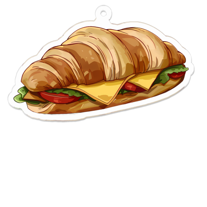 アクリルキーホルダー - 70 x 70 (mm)