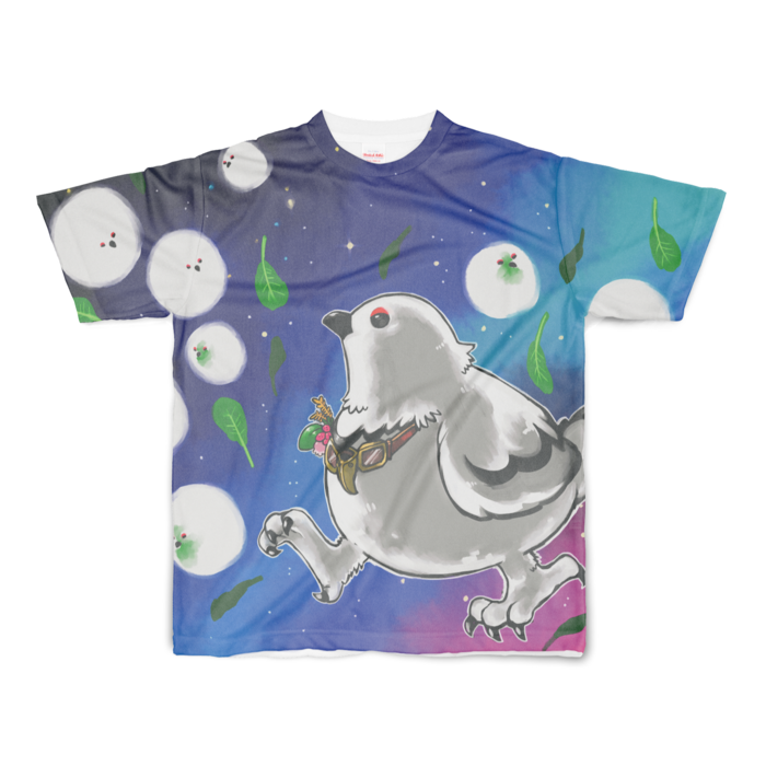 フルグラフィックTシャツ - S - 両面印刷