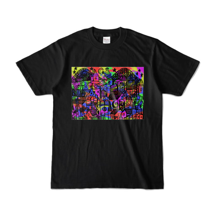 カラーTシャツ - S - ブラック (濃色)